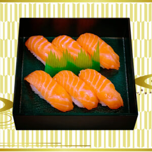 サーモン握り6貫